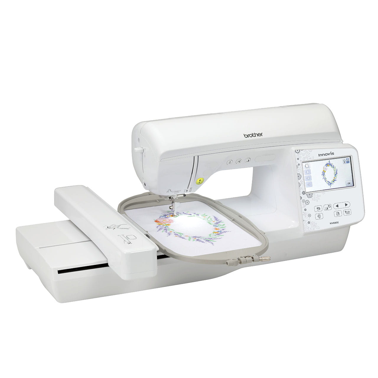 Brother NV880E Mesin Jahit, Bordir dan Quilting Tampak Samping Kanan