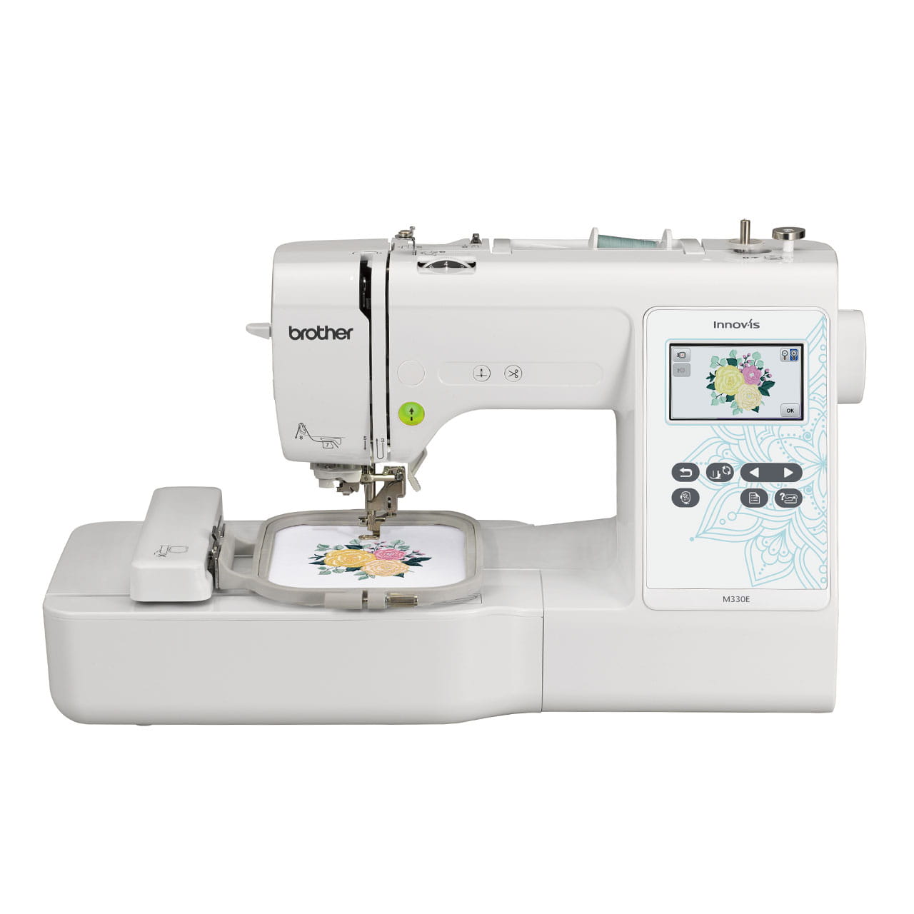Brother Innov-is M330E Mesin Bordir Tampak Depan