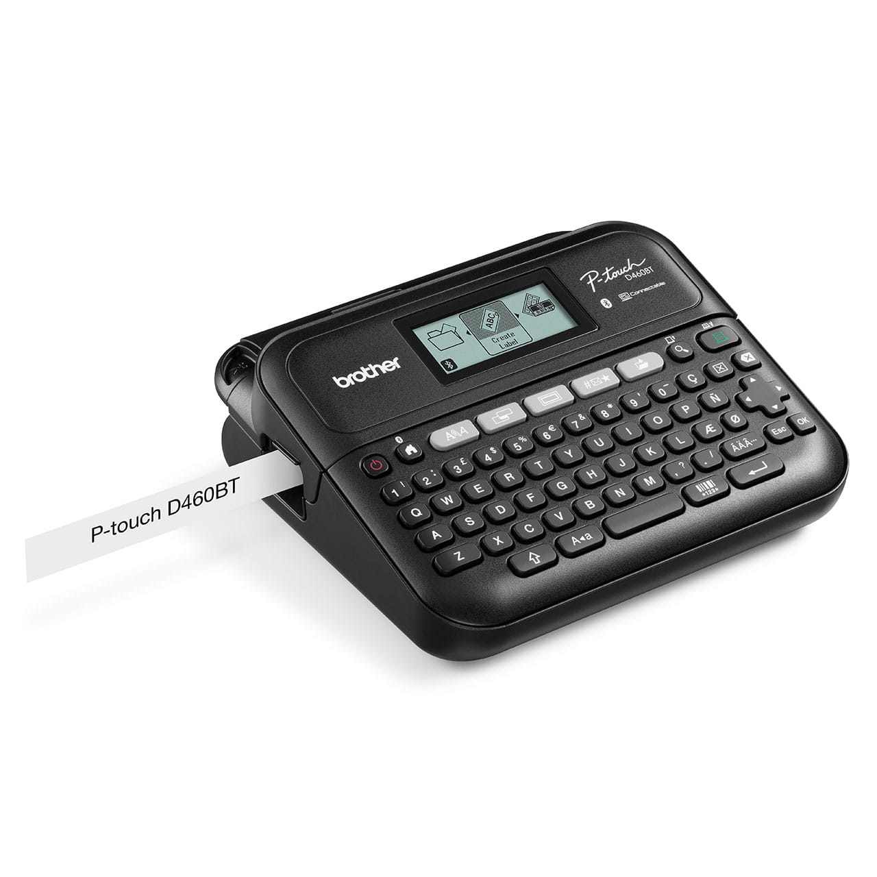 Brother PT-D460BT Printer Label (Label Maker) Tampak Samping Kanan