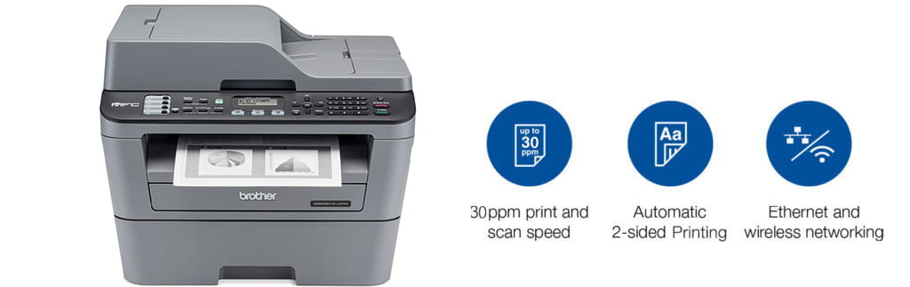 Printer laser multifungsi saudara DCP-L2700DW