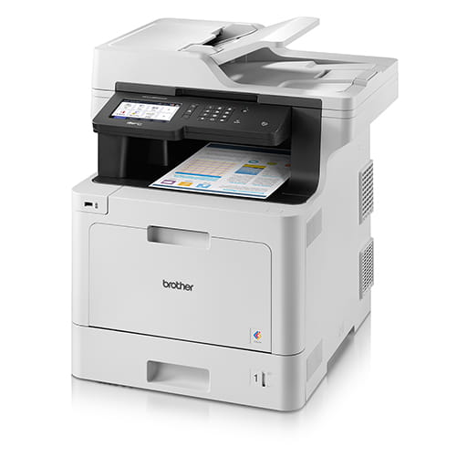 Printer laser warna wireless Brother