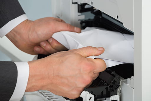 Masalah kemacetan kertas printer