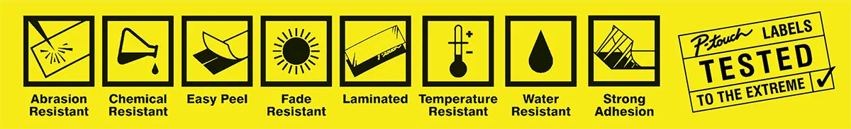 8 Logos with Tested to Extreme Logos