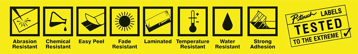 8 Logos with Tested to Extreme Logos