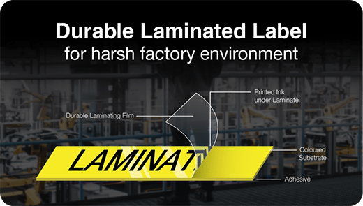 Durable Laminated Label