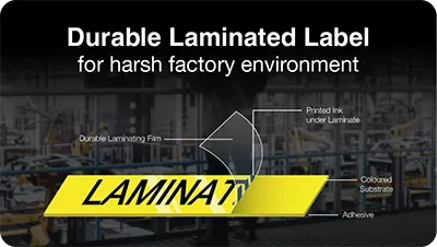 Durable Laminated Label