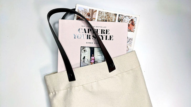 Tas Tote Strap Kulit
