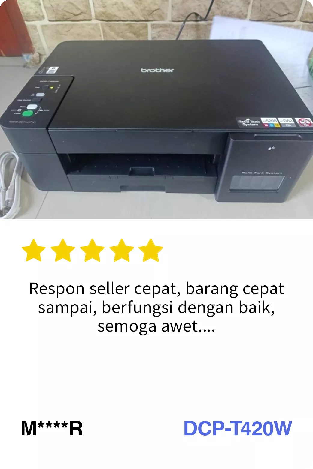 Brother DCP-T420W Inkjet Printer review