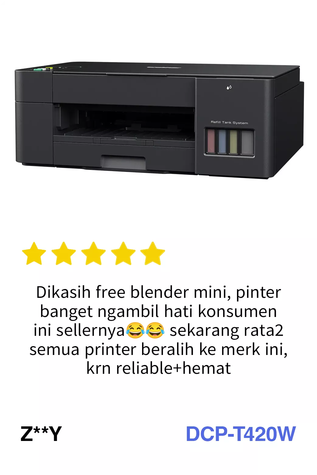 Brother DCP-T420W Inkjet Printer review
