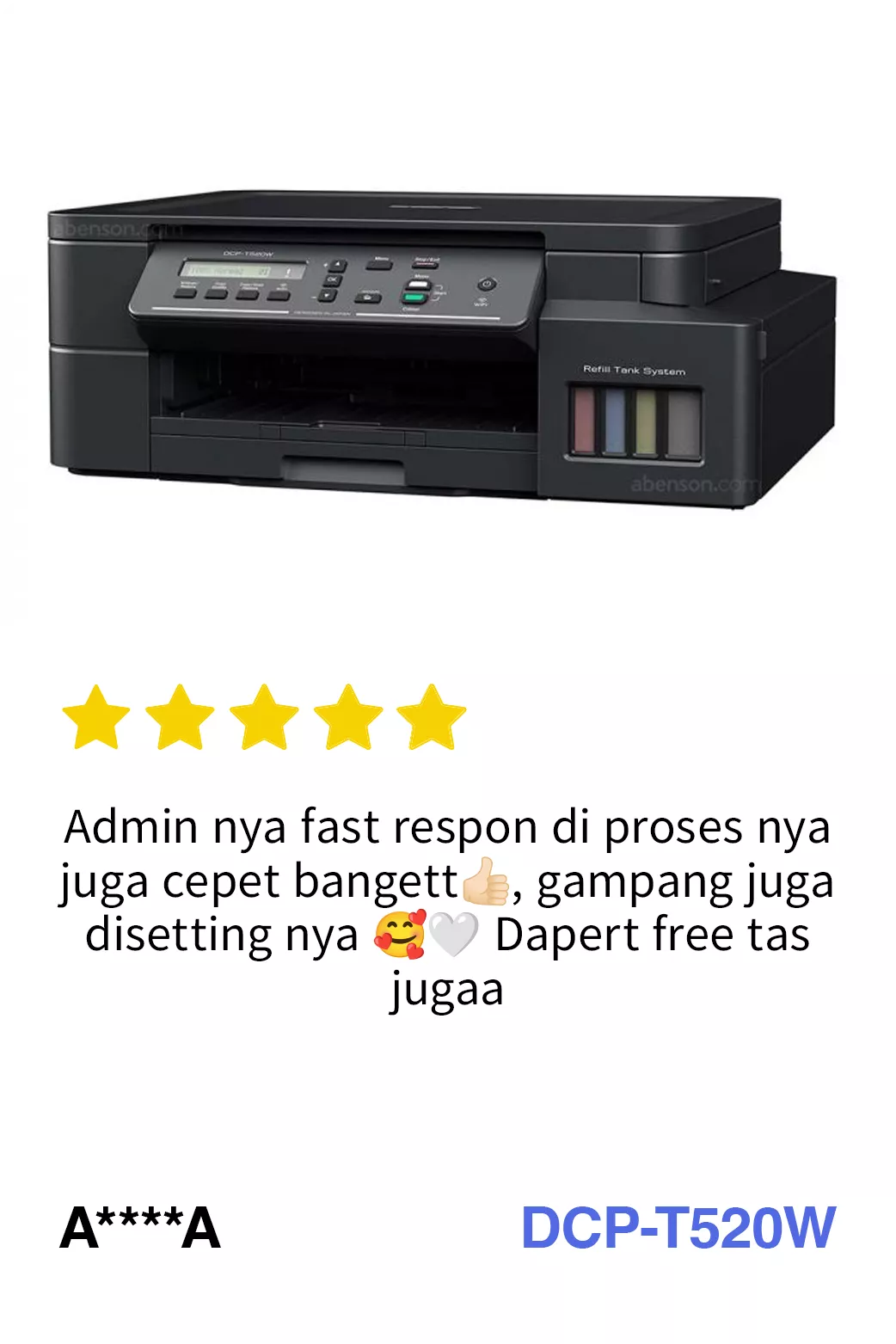 Brother DCP-T520W Inkjet Printer review