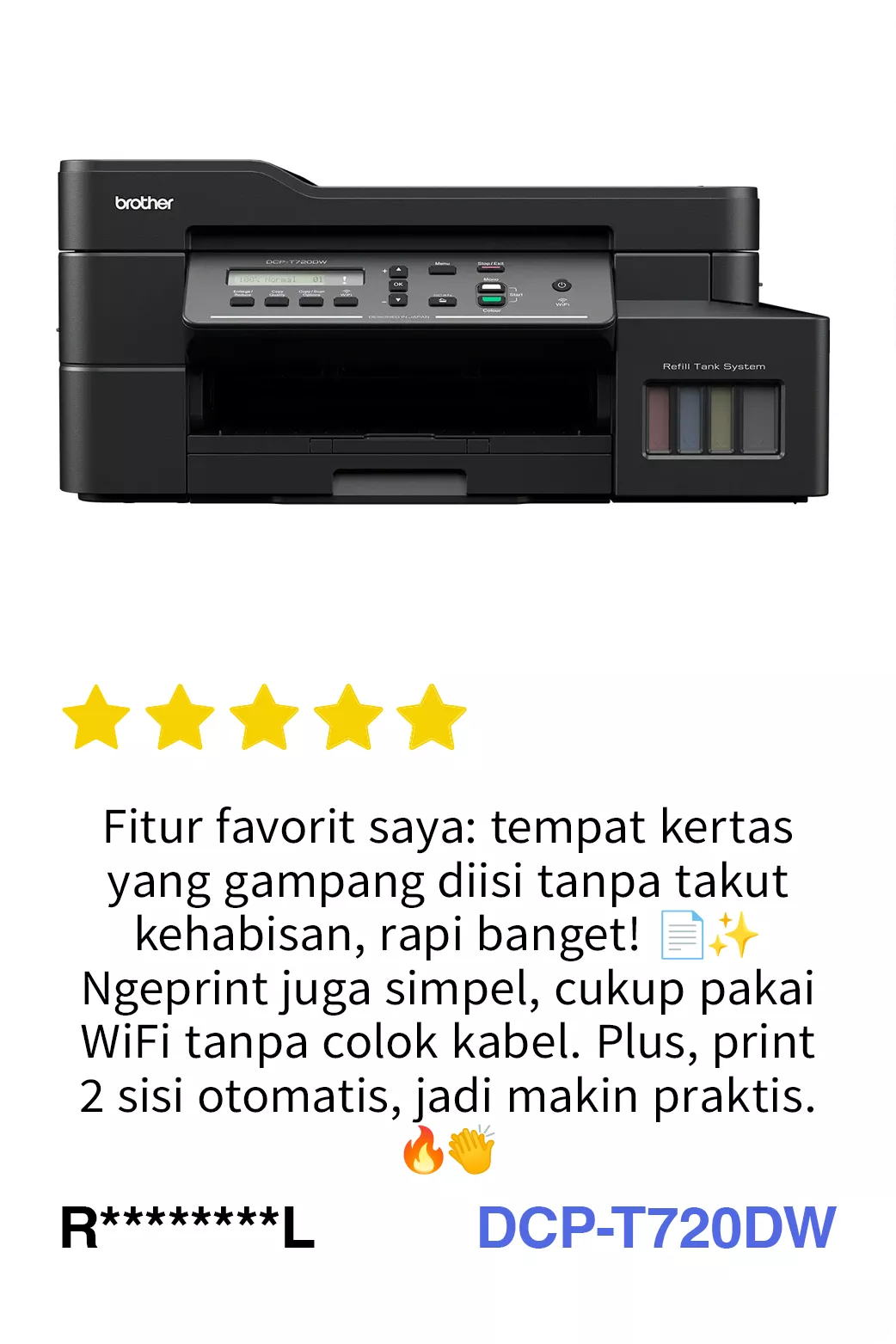 Brother DCP-T720DW Inkjet Printer review