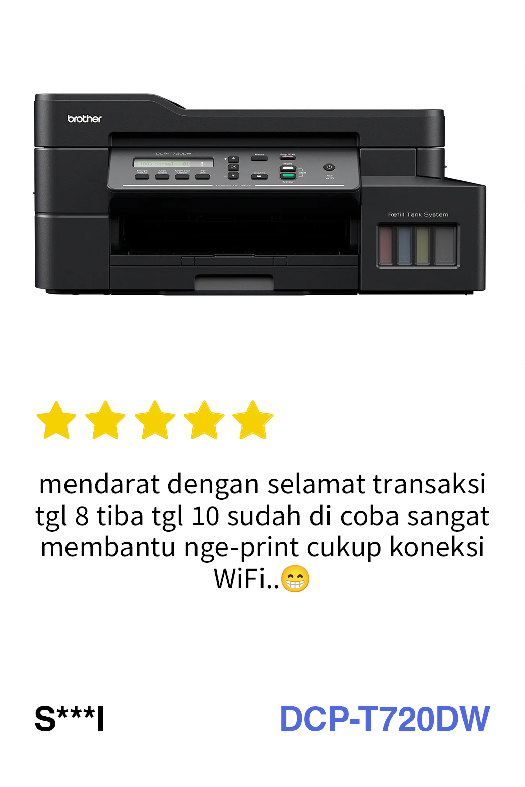 Brother DCP-T720DW Inkjet Printer review