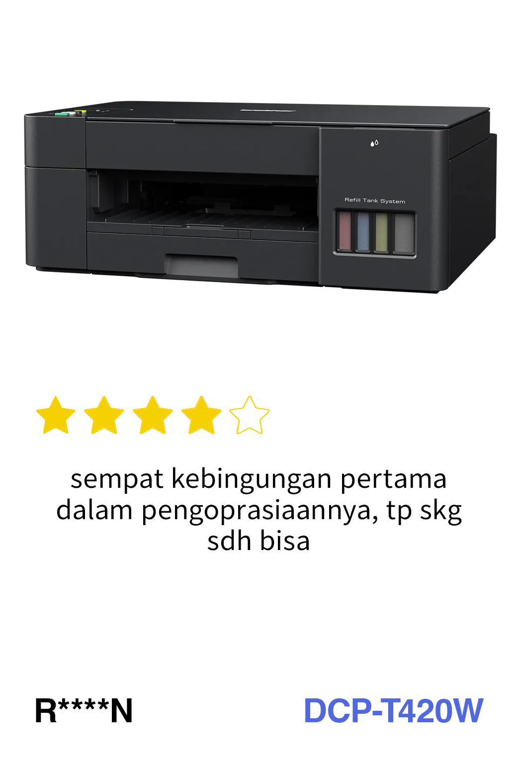 Brother DCP-T420W Inkjet Printer review