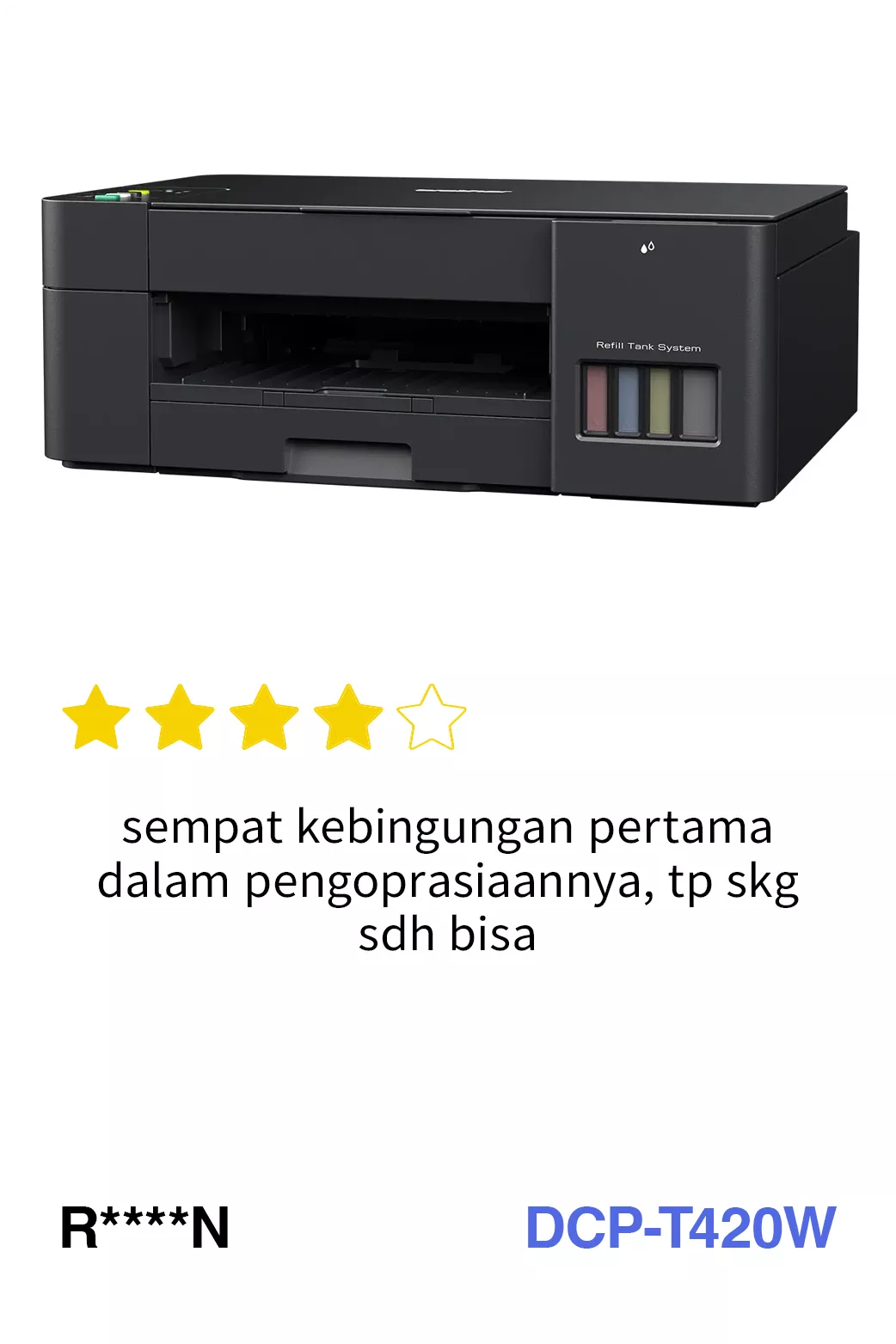 Brother DCP-T420W Inkjet Printer review