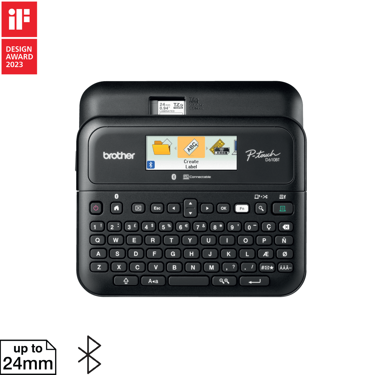 PT-D610BT Label Printer