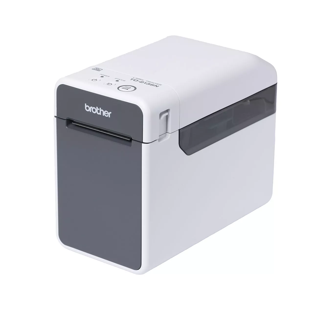 Brother TD-2135N Printer Label (Label Maker) Tampak Samping Kiri