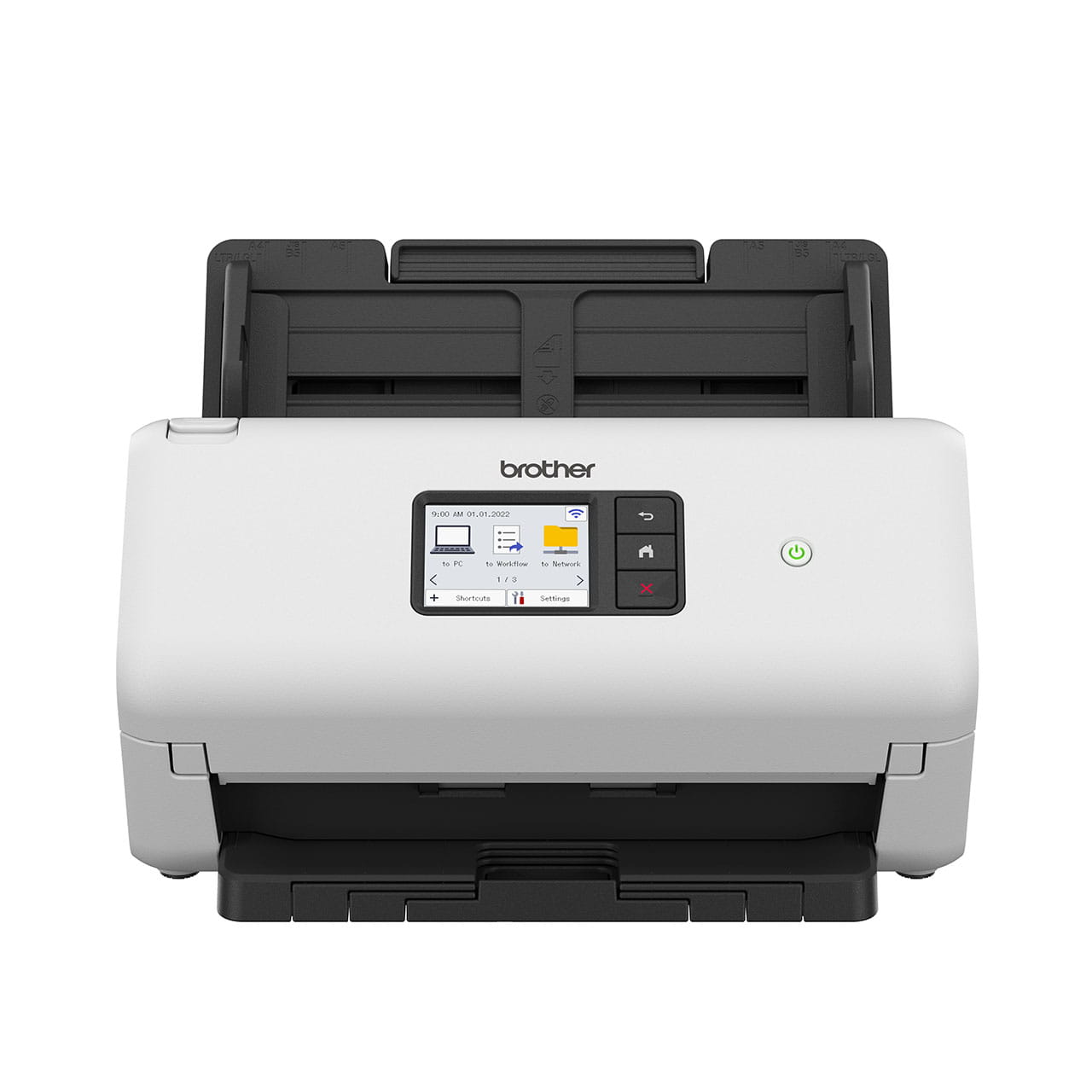 Brother ADS-3300W Scanner Tampak Depan