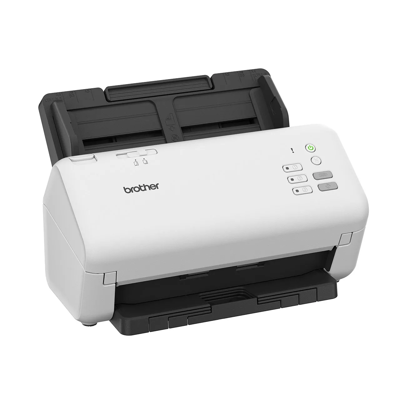 Brother ADS-4300N Scanner Tampak Samping Kanan