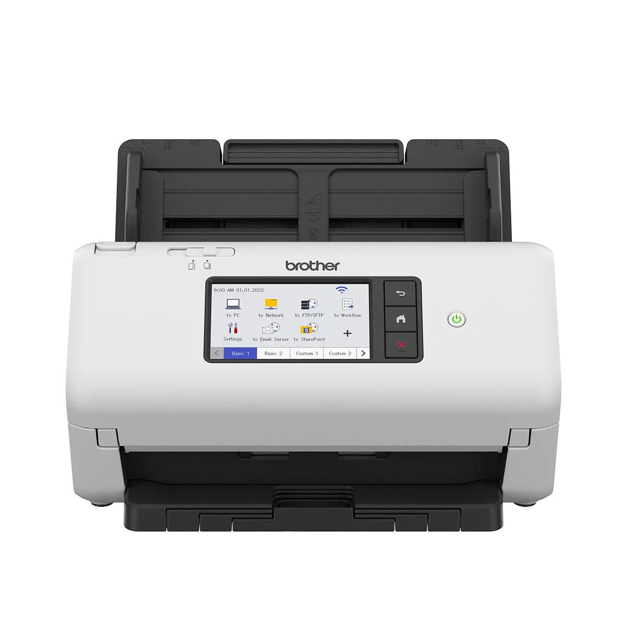 Brother ADS-4700W Scanner Tampak Depan