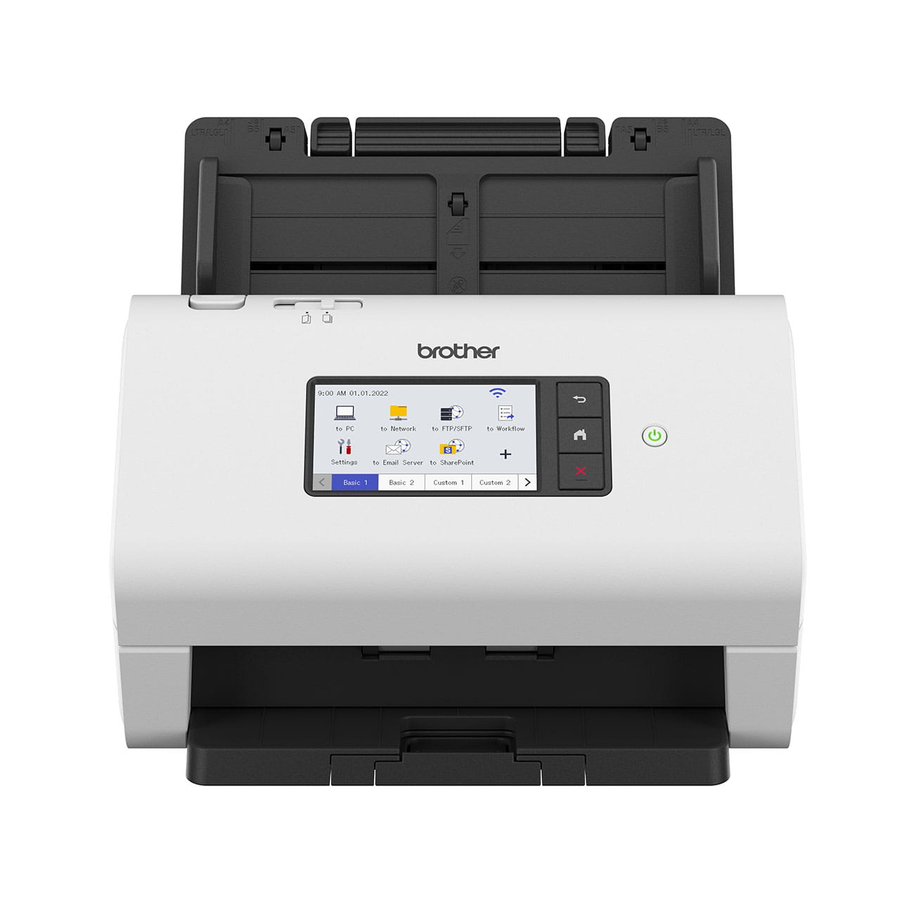 Brother ADS-4900W Scanner Tampak Depan