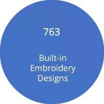 763 Built-in Embroidery